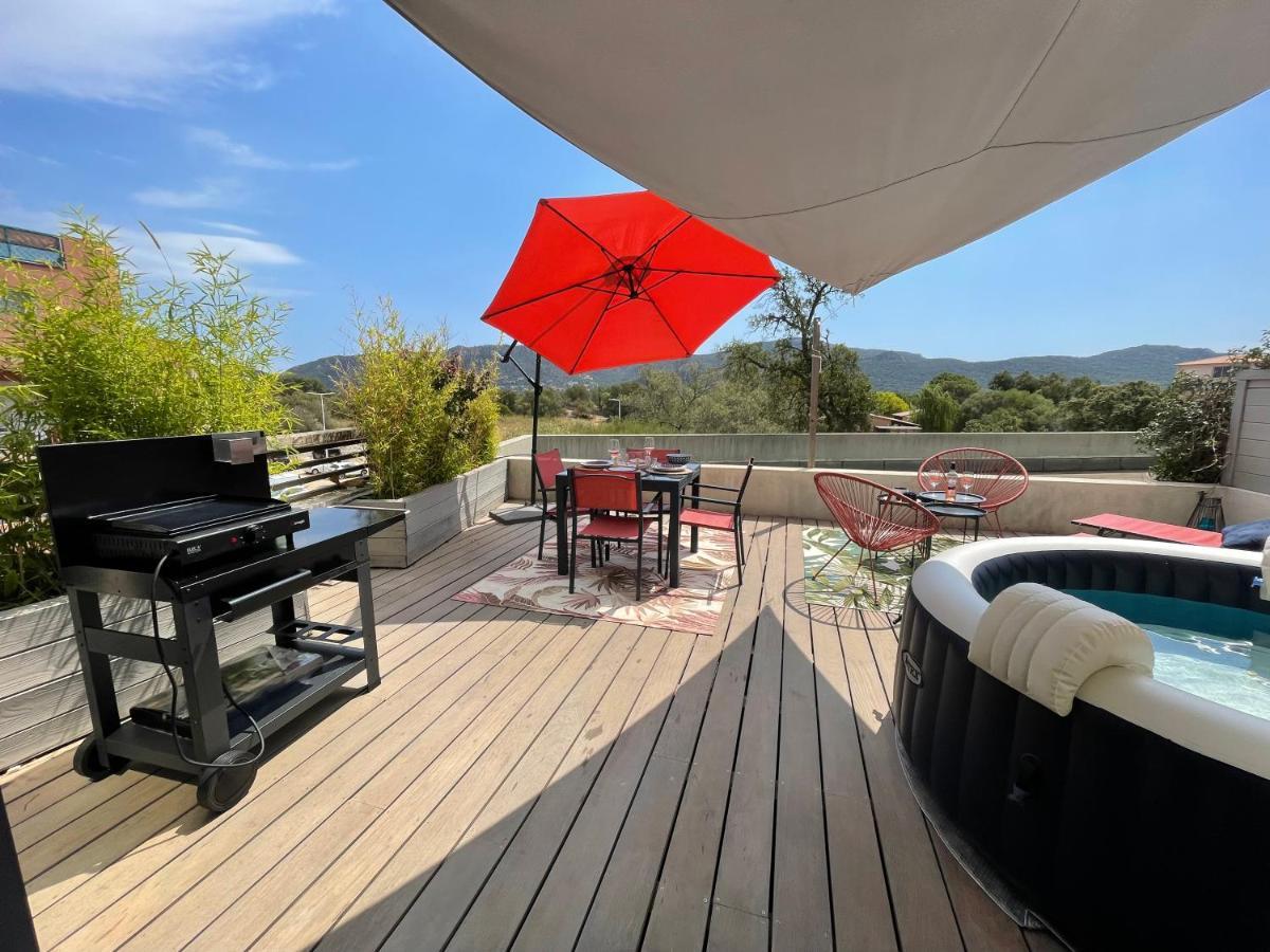 Superbe Appartement Sur Le Port, Jacuzzi, Piscine Porto-Vecchio  Zewnętrze zdjęcie